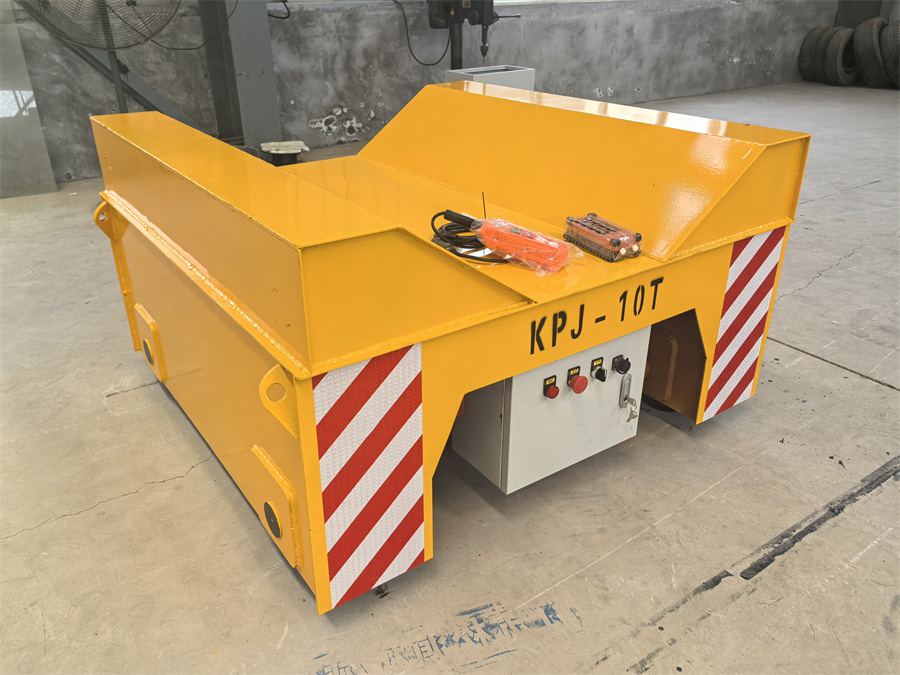 電纜卷筒供電地軌車承載10噸